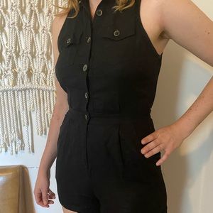 i Love H81 Small Black Romper